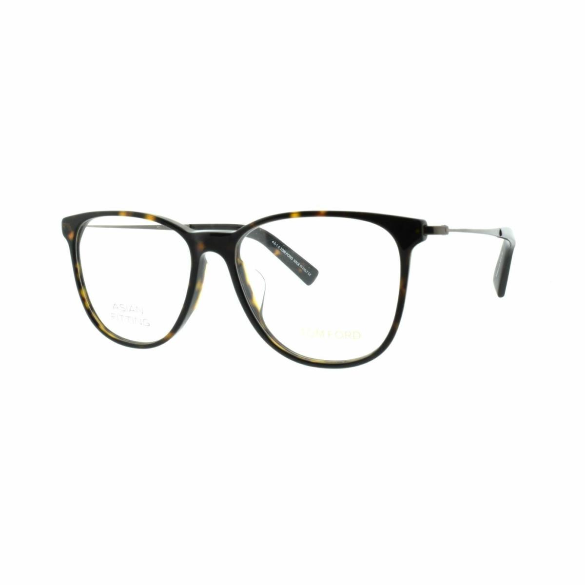 Tom Ford TF5384F 052 Havana Oval Full Rim Unisex Optical Frames Eyeglasses