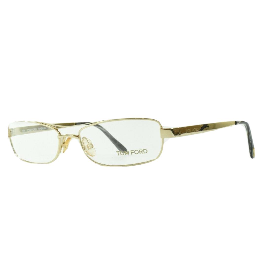 Tom Ford FT 5025/V 772 Full Frame Rectangular Men Gold Optical Glasses