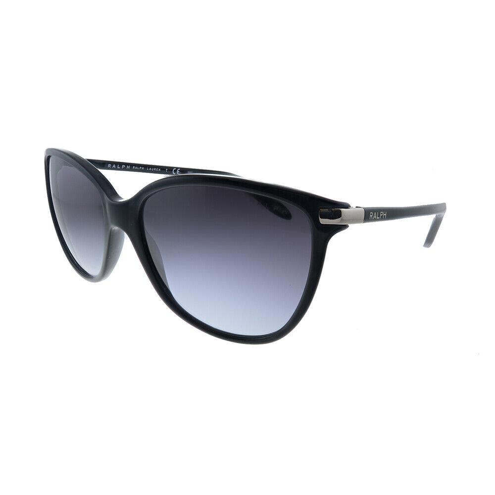 Lauren RA5160 501/11 Black Plastic Sunglasses Grey Gradient Lens