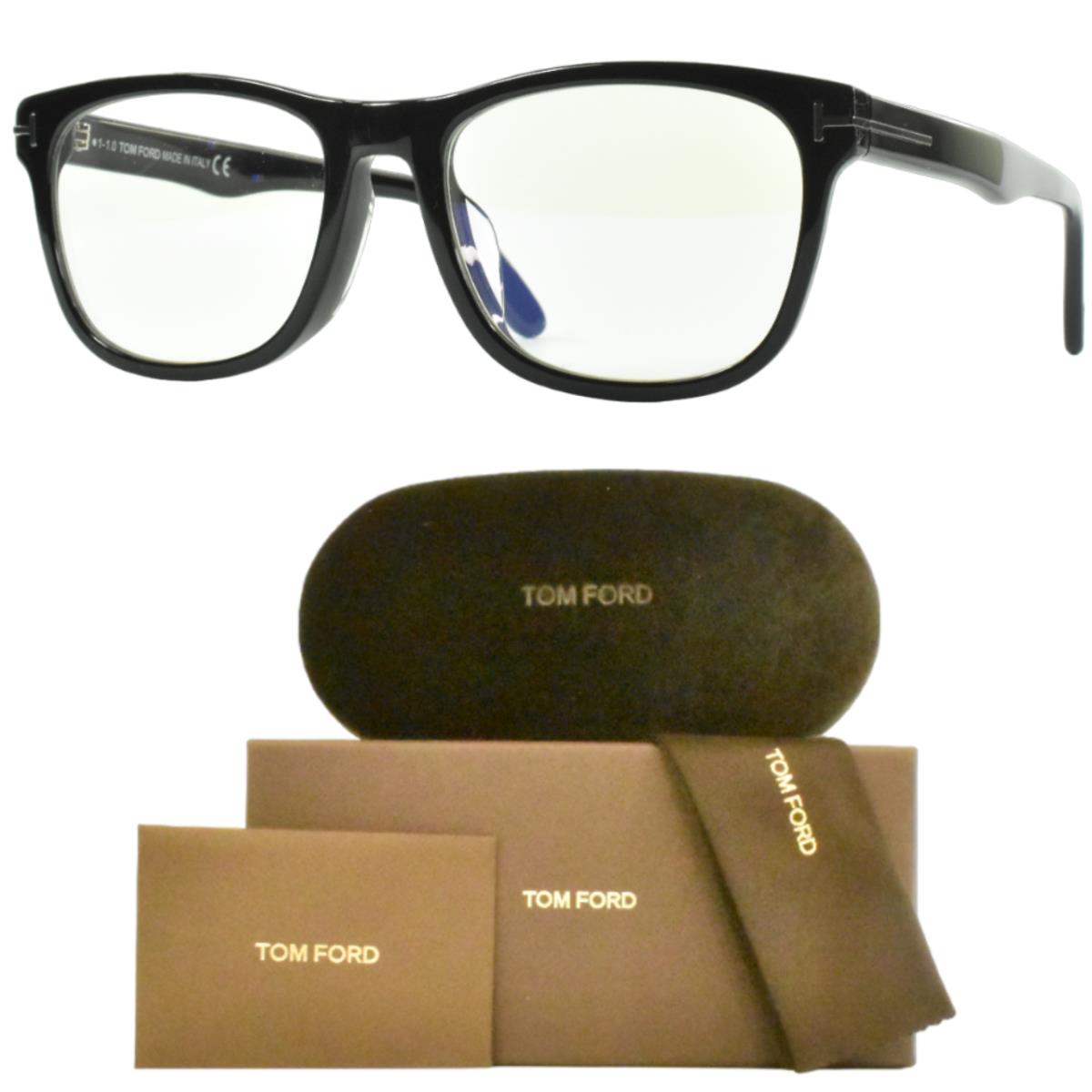 Tom Ford FT5662-F-B N/o 001 Rectangle Full Rim Mens Dark Havana Optical Frames