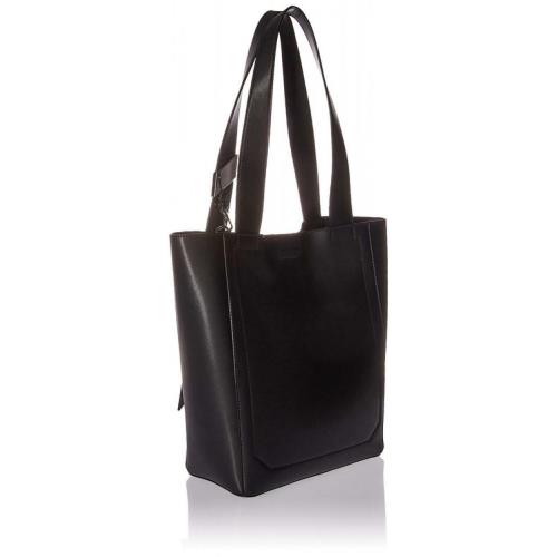 Calvin Klein Karsyn Nappa Leather Belted North/south Tote