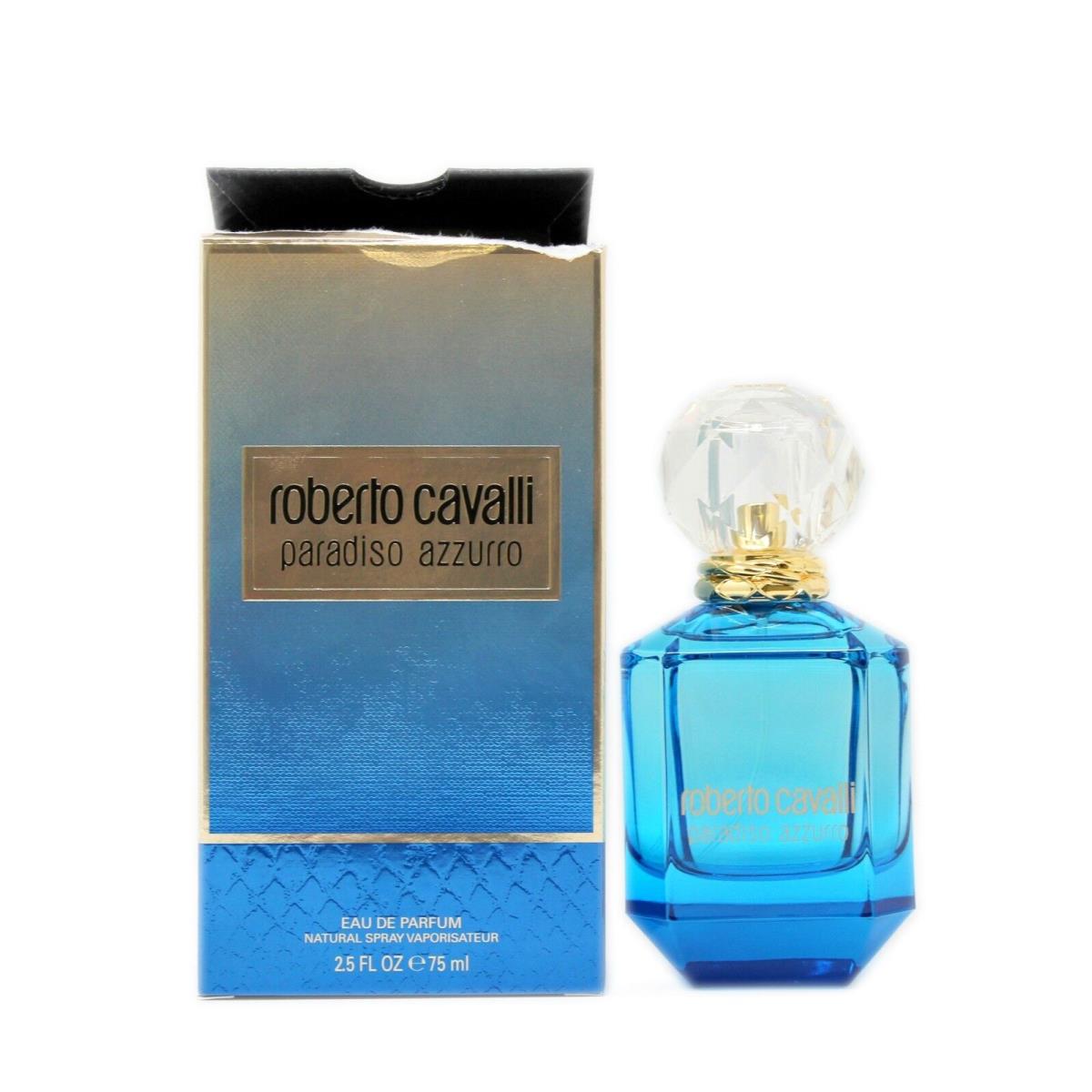 Roberto Cavalli Paradiso Azzurro Eau DE Parfum Natural Spray 75 ML/2.5 Oz. D