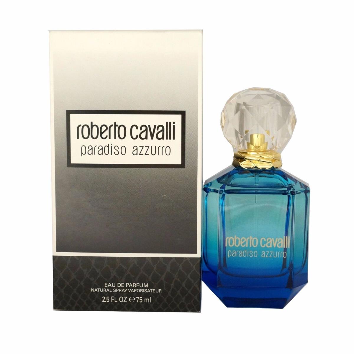 Roberto Cavalli Paradiso Azzurro Eau DE Parfum Natural Spray 75 ML/2.5 Oz. T