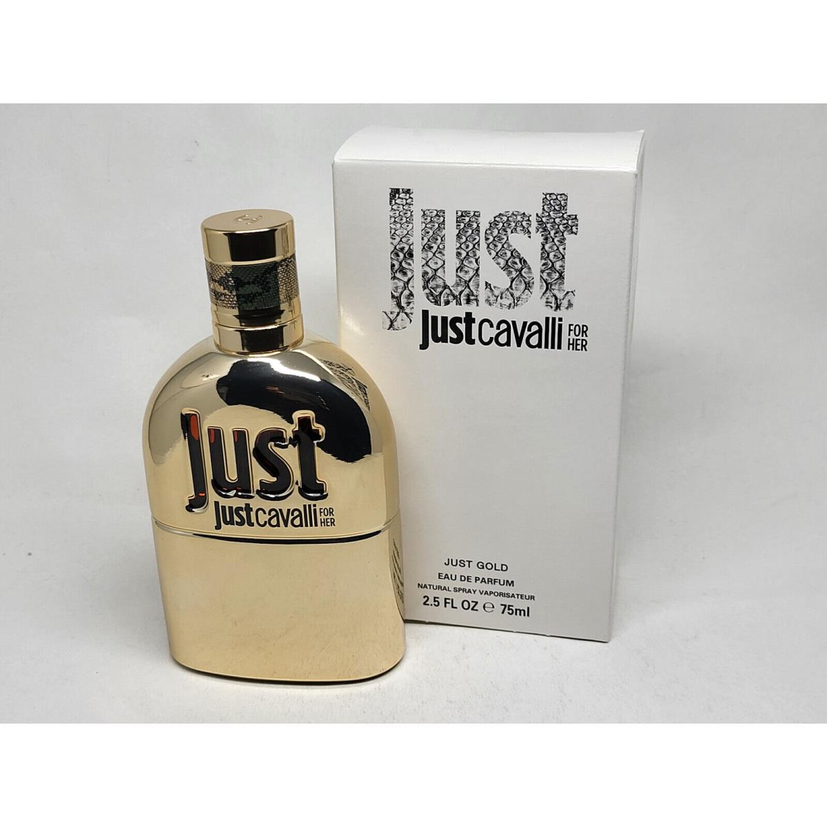 Just Gold by Just Cavalli For Her Eau de Parfum 2.5oz 75ml