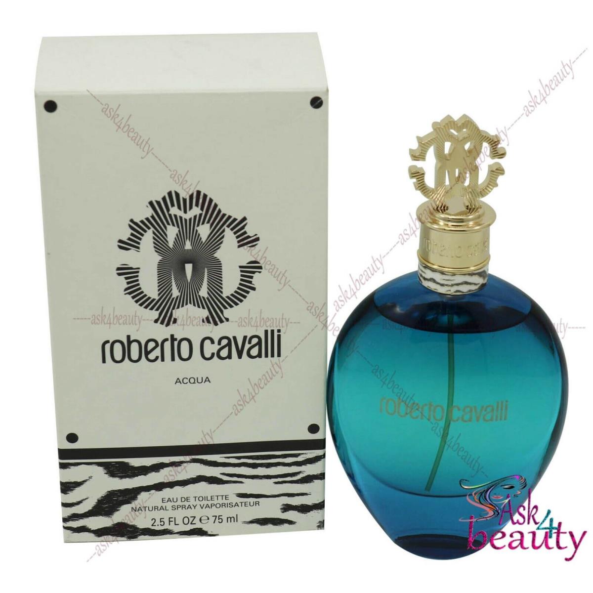 Roberto Cavalli Acqua Tester 2.5oz Edt Spray For Women - Same As a Picture