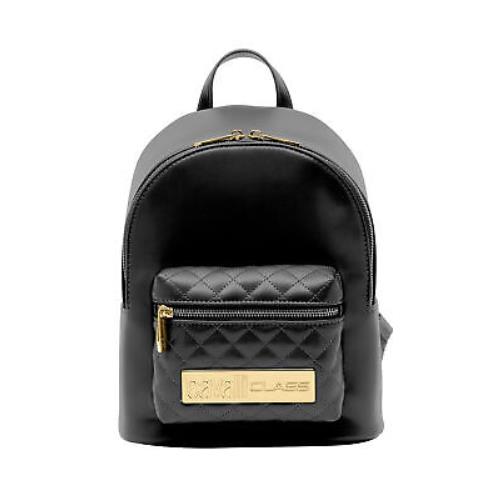 Cavalli Class Salerno Black Small Fashion Backpack