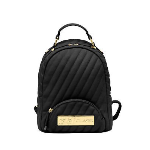 Cavalli Class Ischia Black Small Fashion Backpack