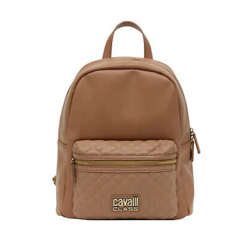 Cavalli Class Livorno Camel Medium Fashion Backpack