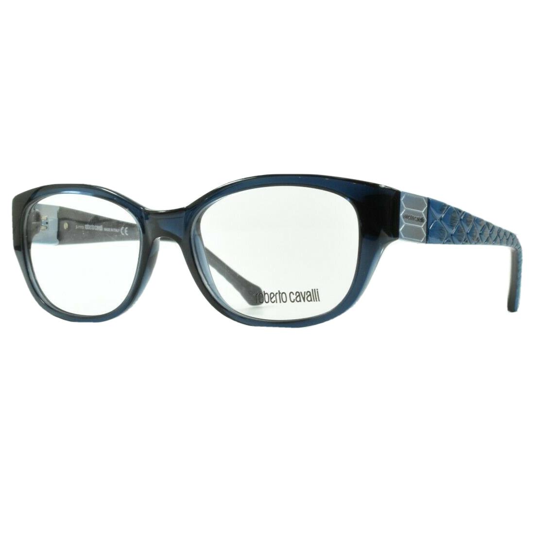 Roberto Cavalli Velidhu 0754/V 090 Full Rim Blue Optical Frame Eyeglasses - Frame: Blue