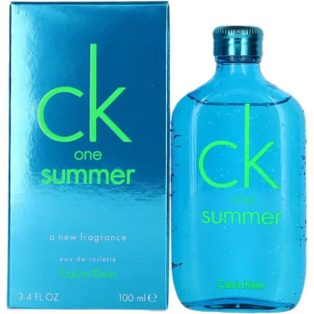 CK One Summer 2016 By Calvin Klein For Men Eau De Toilette Spray 3.4