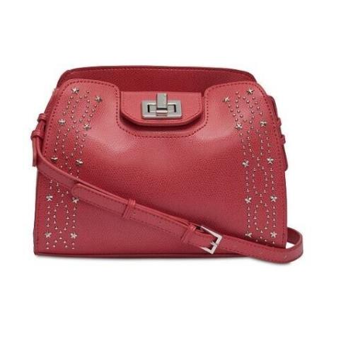 Calvin Klein Clementine Studded Crossbody Rose Quartz/silver