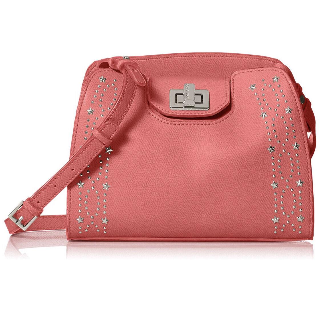 Calvin Klein Clementine Mercury Leather Crossbody Retail Price