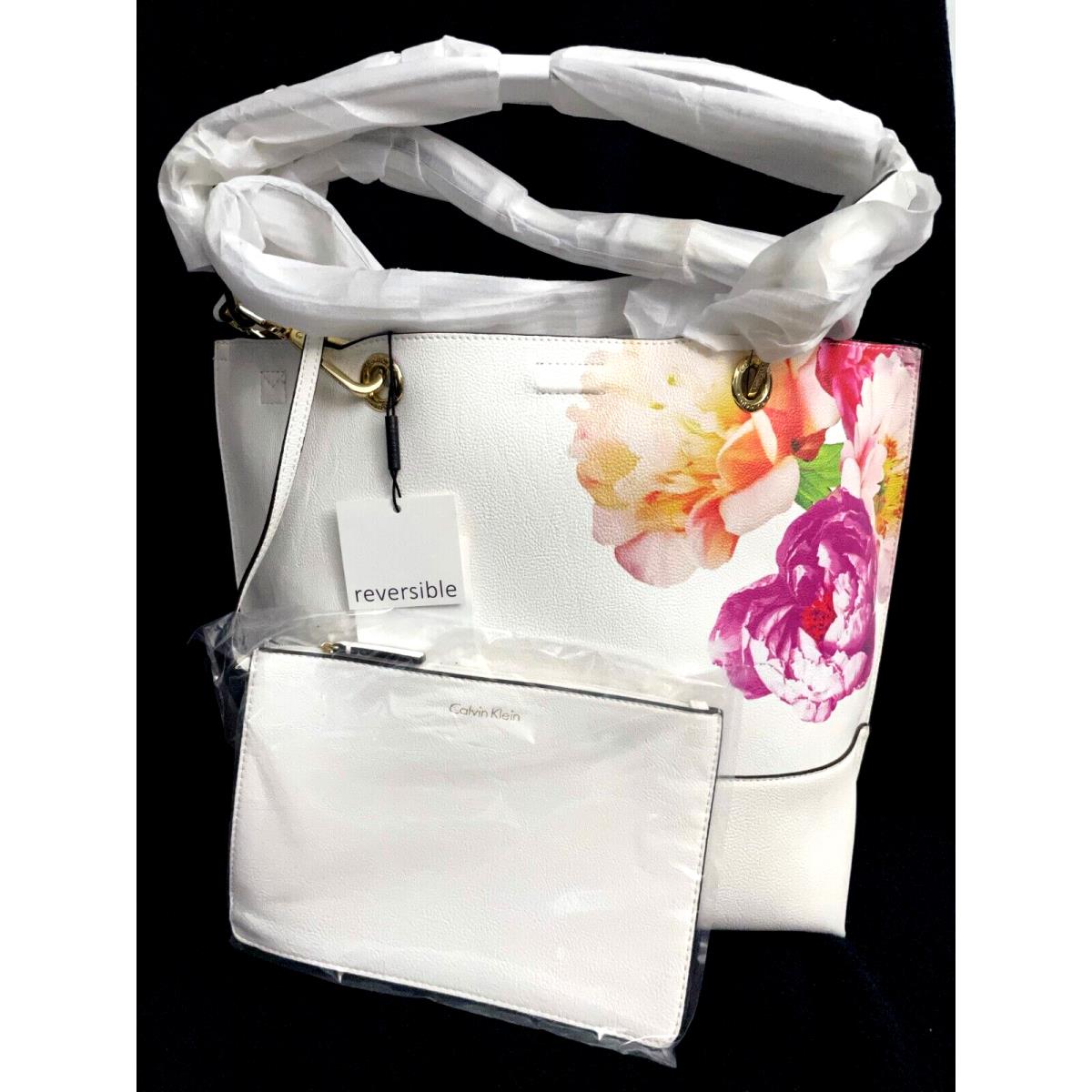 Calvin Klein Reversible Sonoma Tote White/multicolor