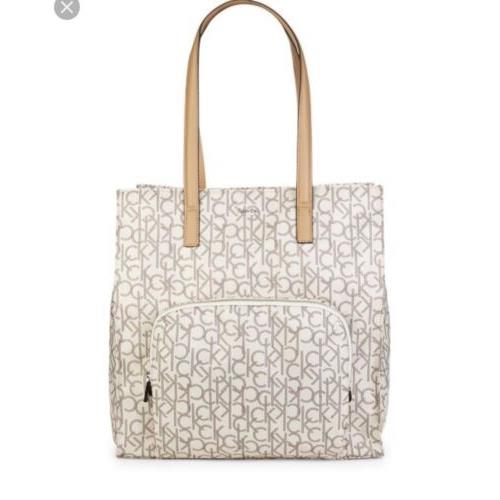 Calvin Klein Tanya Nylon North/south Tote