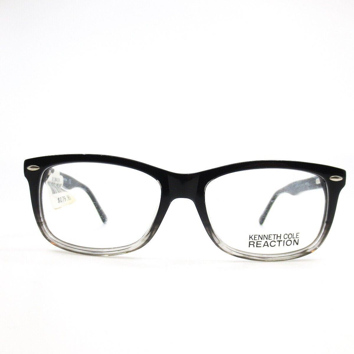 Kenneth Cole Eyeglasses Frames KC0760 001 Black Square Full Rim 53-17-145