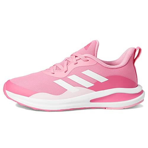 Adidas Kids` Fortarun Cloudfoam Running Shoes Bliss Pink/Ftwr White/Pulse Magenta