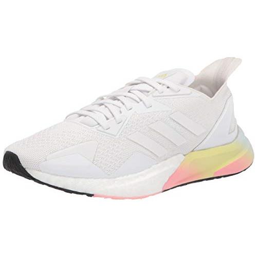 Adidas Women`s X9000l3 Running Shoe White/Yellow Tint/Pink