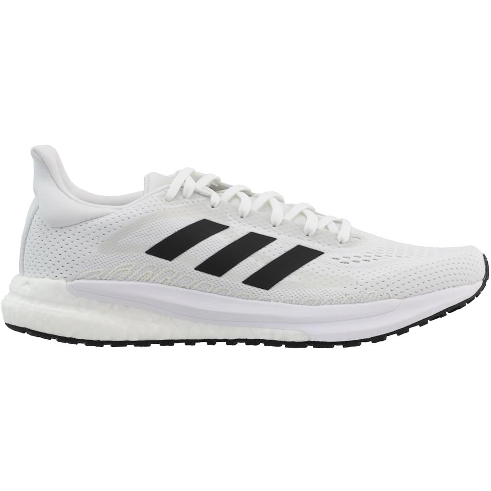 Adidas Solar Glide 3 Running Mens White Sneakers Athletic Shoes FU8998 D