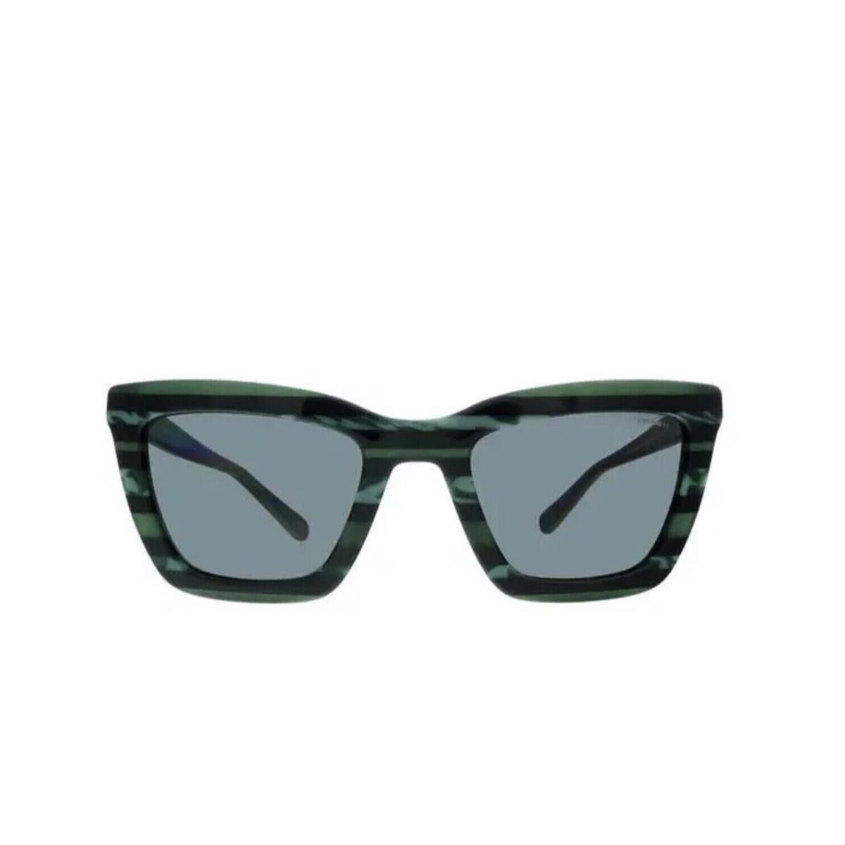 Coach 0HC8203 547687 Emerald Glitter Varsity Stripe Square Sunglasses 3334