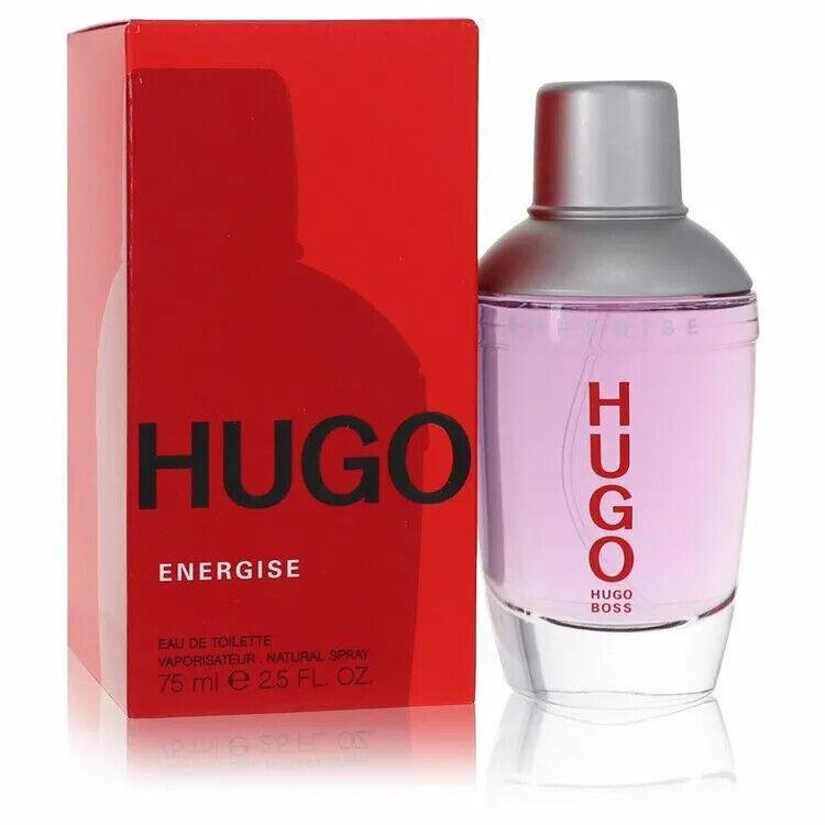 Hugo Energise by Hugo Boss 2.5 / 4.2 oz Edt Eau de Toilette Spray Men