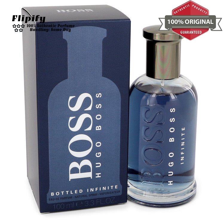 Boss Bottled Infinite Cologne 3.4 oz Edp Spray For Men by Hugo Boss