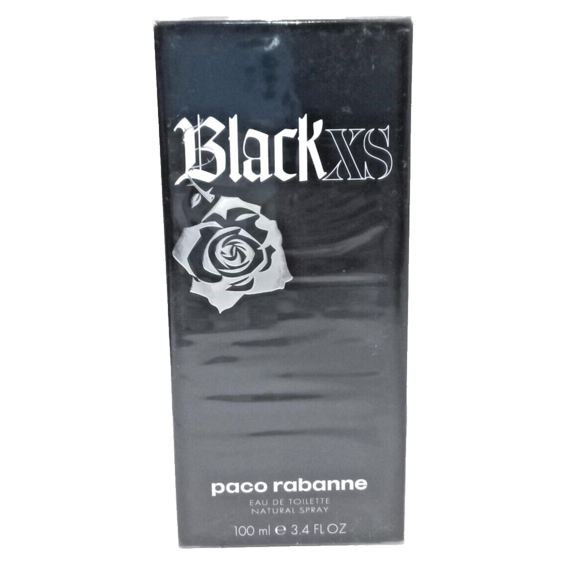 Black XS For Men By Paco Rabanne Eau de Toilette Spray 3.4 fl oz