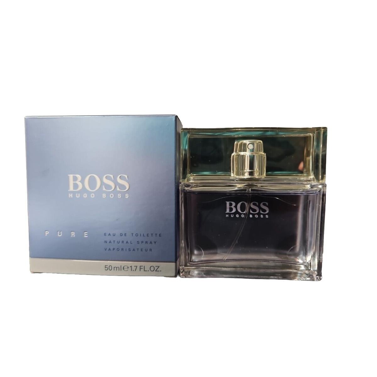 Hugo Boss Pure Eau DE Toilette Spray For Men 1.7 Oz / 50 ml