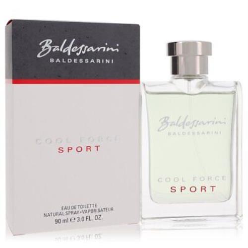 Baldessarini Cool Force Sport by Hugo Boss Eau De Toilette Spray 3 oz For Men