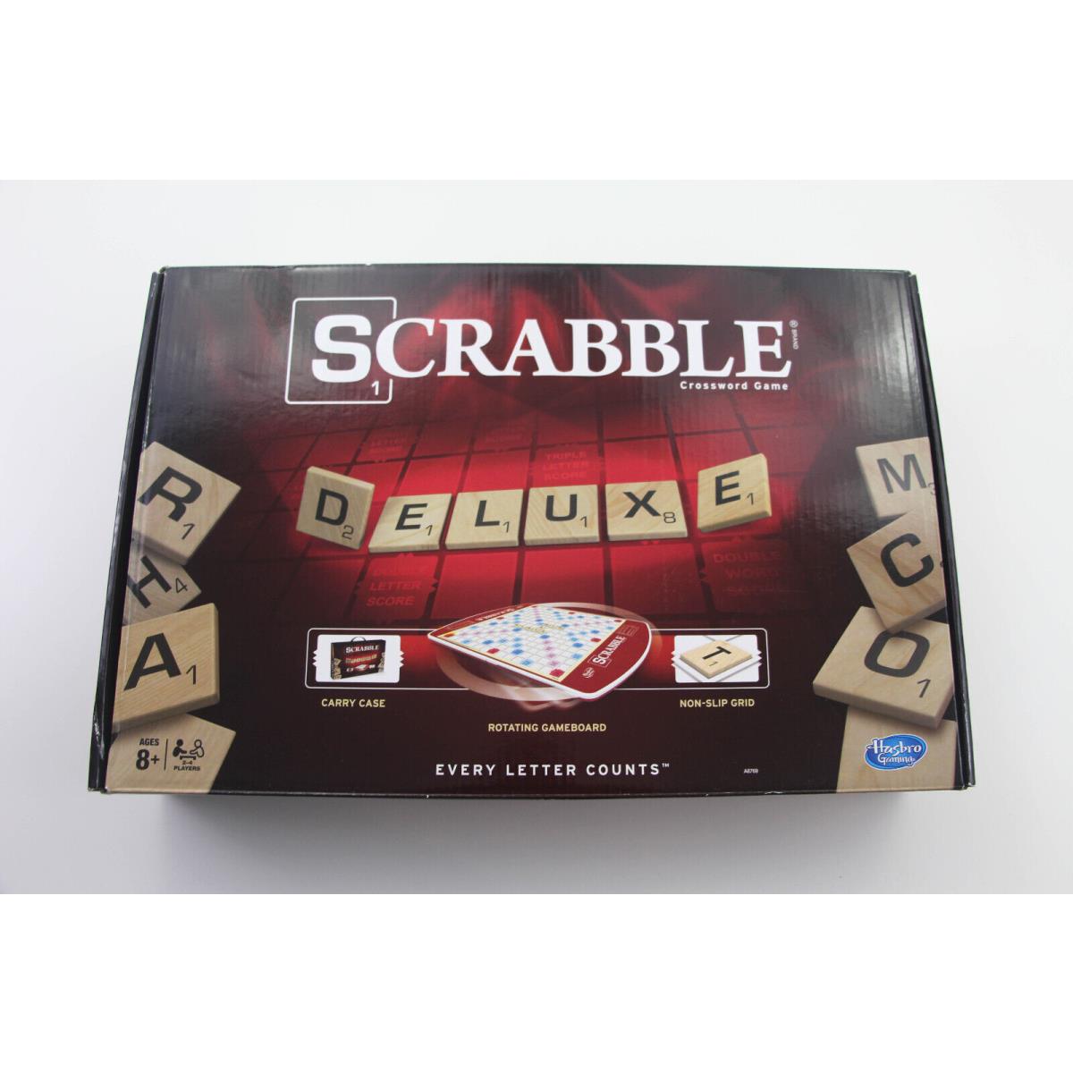 Scrabble Deluxe Edition Board Game - Hasbro