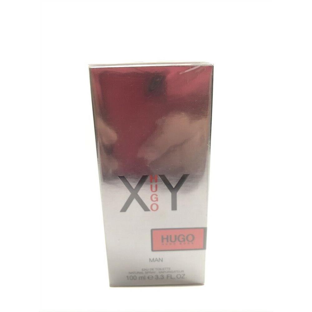 Hugo XY by Hugo Boss 3.3 oz/100 ml Eau de Toilette Spray Men As Imaged