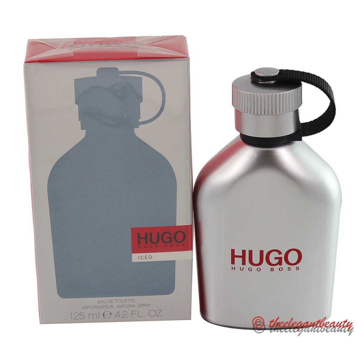 Hugo Iced by Hugo Boss 4.2 oz Eau De Toilette Spray For Men