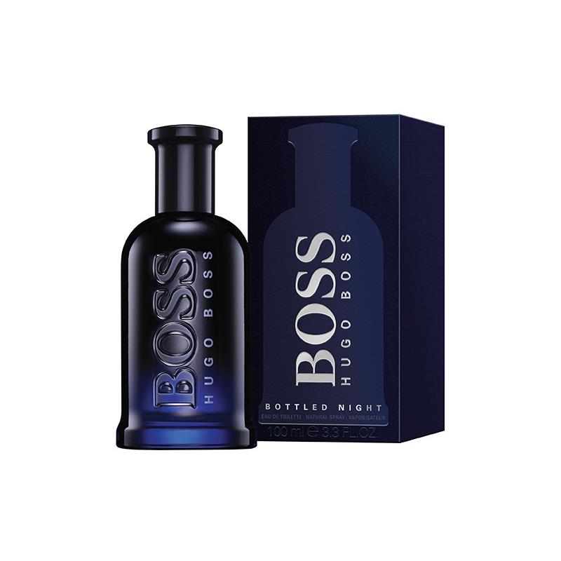 Boss Bottled Night by Hugo Boss 3.3oz Edt For Men Box