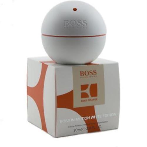 Boss Orange IN Motion White Edition Edt Spray Men 3.0 OZ Vintage Style