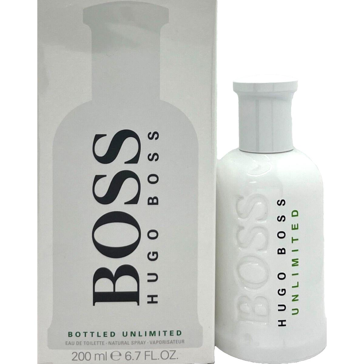 Hugo Boss Bottled Unlimited Eau DE Toilette Spray Men 6.7 Oz / 200 ml Jumbo Size