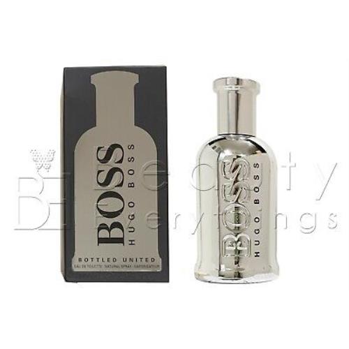 Hugo Boss Bottled United 3.3oz / 100ml Eau De Toilette Spray For Men