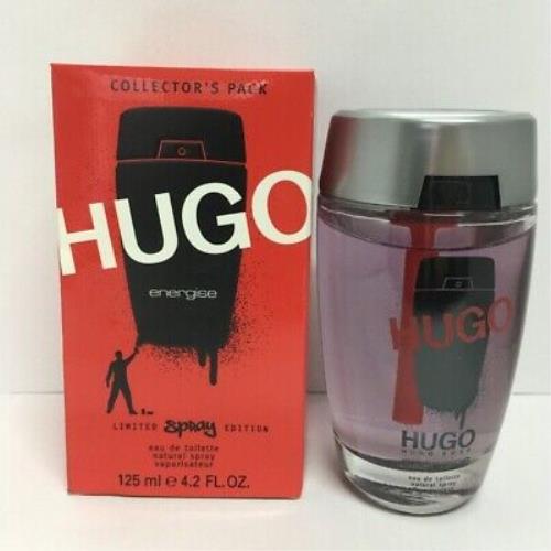 Hugo Boss Energise Eau De Toilette Limited Spray Edition 4.2 Oz For Men