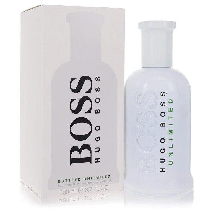 Boss Bottled Unlimited By Hugo Boss 6.7 oz / 200 ml Edt Spray For Men New.huge