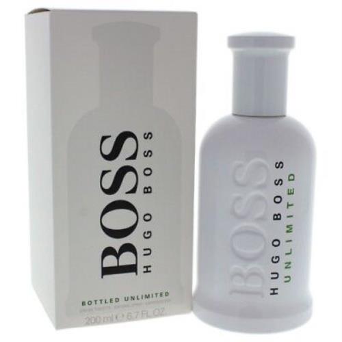 Boss Bottled Unlimited by Hugo Boss 6.7 Oz 200ml Eau de Toilette Spray For Men