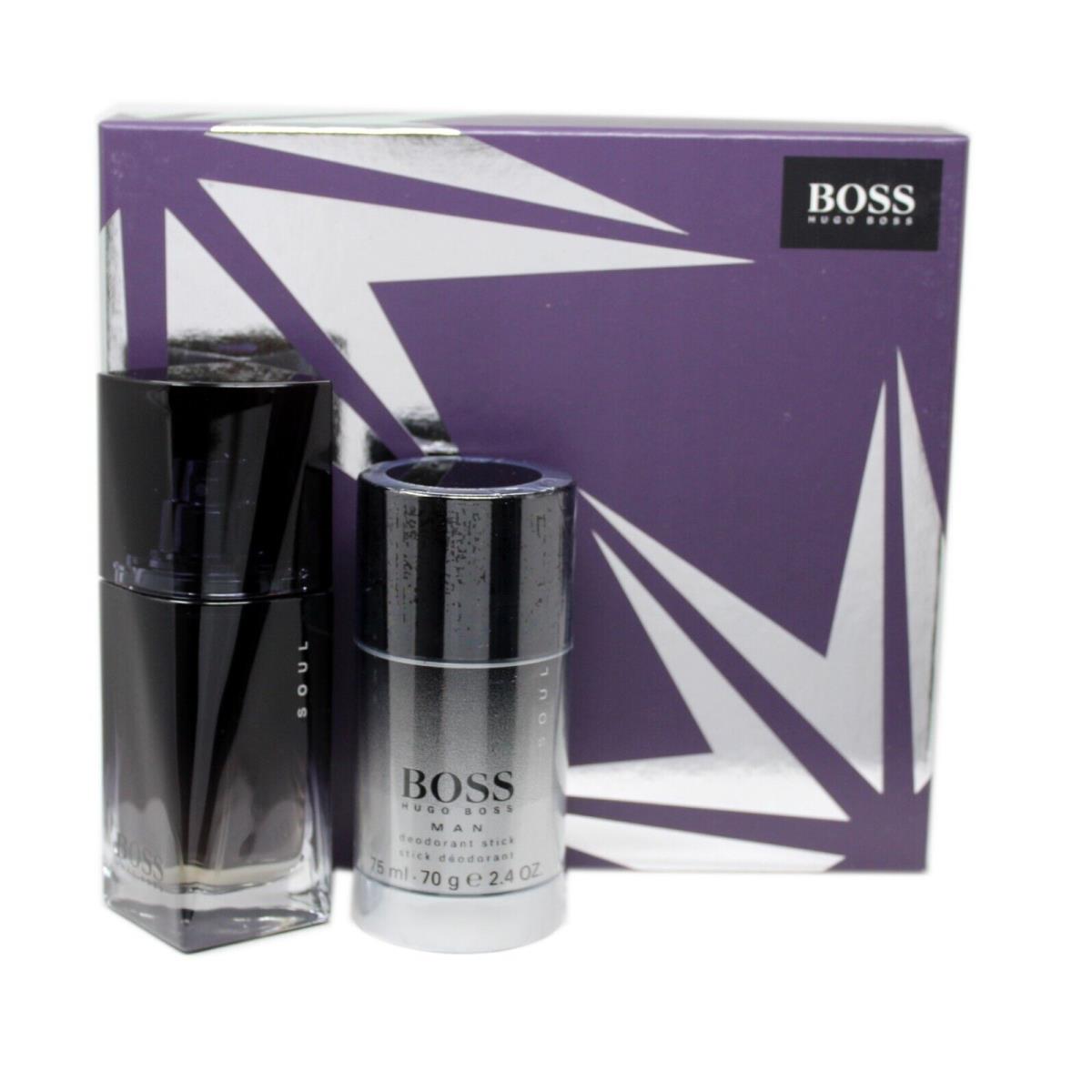 Boss Soul BY Hugo Boss 2 Piece Gift Set Eau DE Toilette Spray 50 ML/1.6 Fl.oz