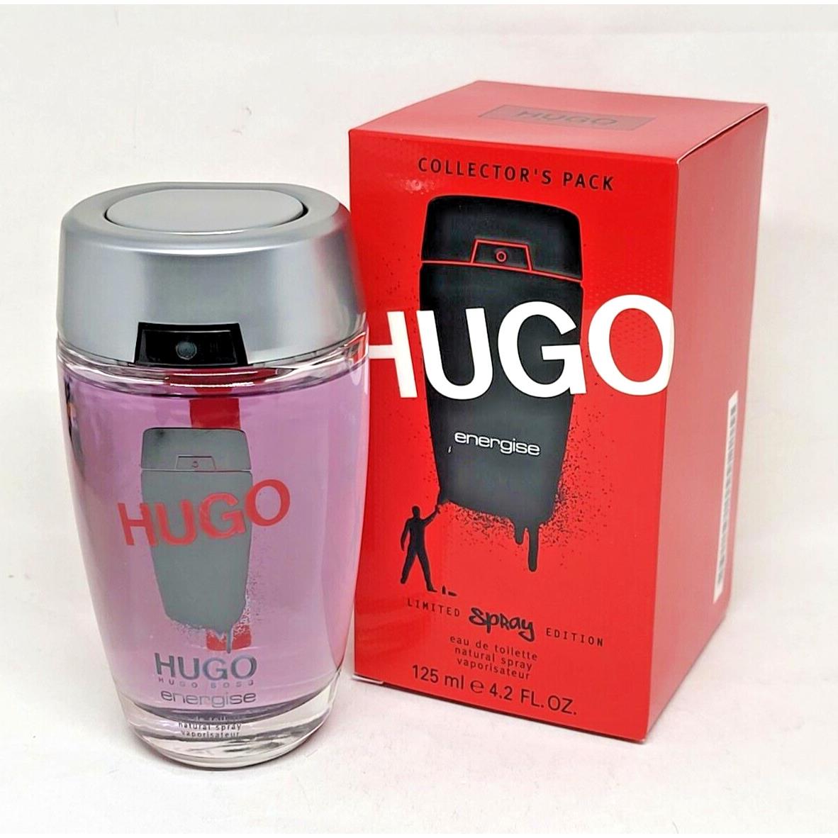 Hugo Energise Eau De Toilette Limited Edition 4.2 Oz 125ml Men