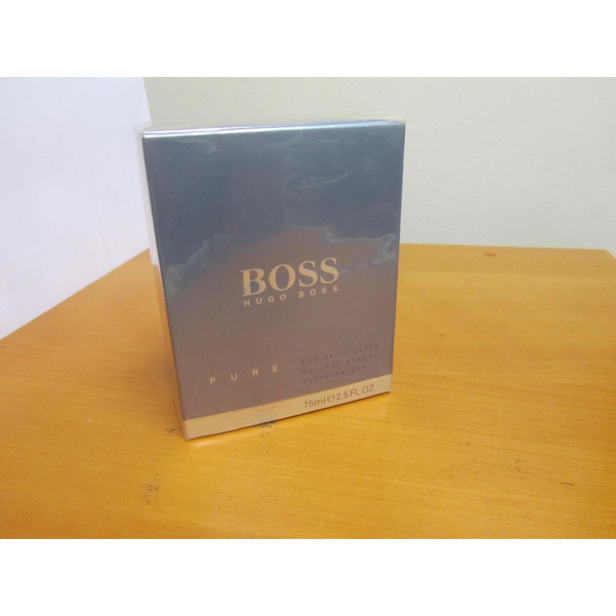 Boss Pure By Hugo Boss 2.5.oz / 75 ml Eau De Toilette Spray Seal