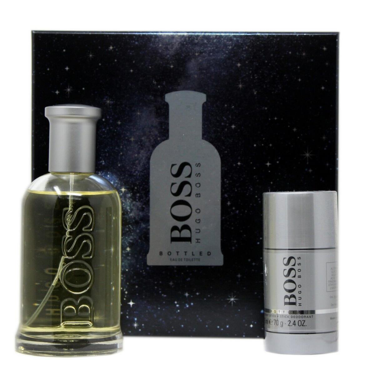 Hugo Boss Boss Bottled 2 Piece Gift Set For Men Eau DE Toilette Spray 200ML