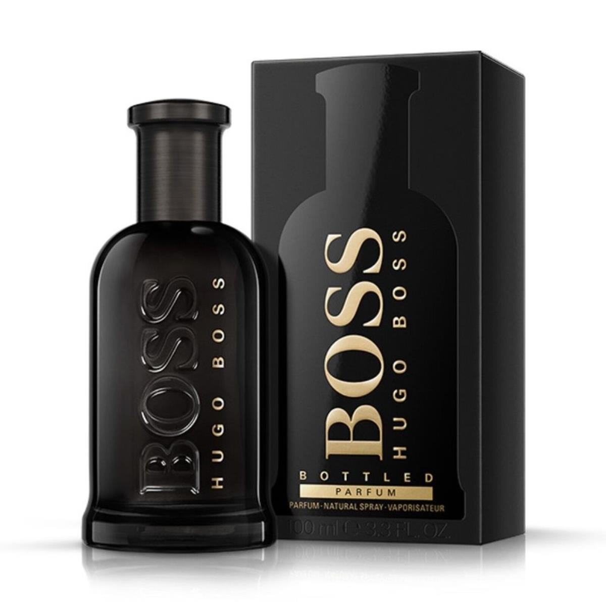 Hugo Boss Parfum For Men Notes of Mandarin Incense Cedarwood - 3.3 oz