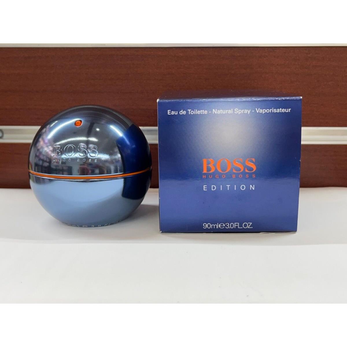 Boss in Motion Hugo Boss Blue Edition 3.0 oz / 90 ml Edt Men -vintage