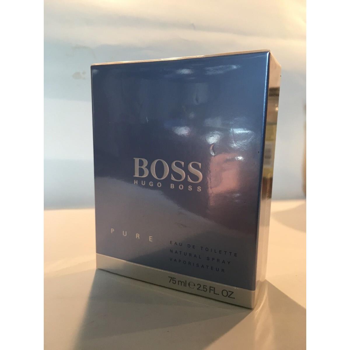 Hugo Boss Boss Pure 2.5oz Edt Spray For Men Rare