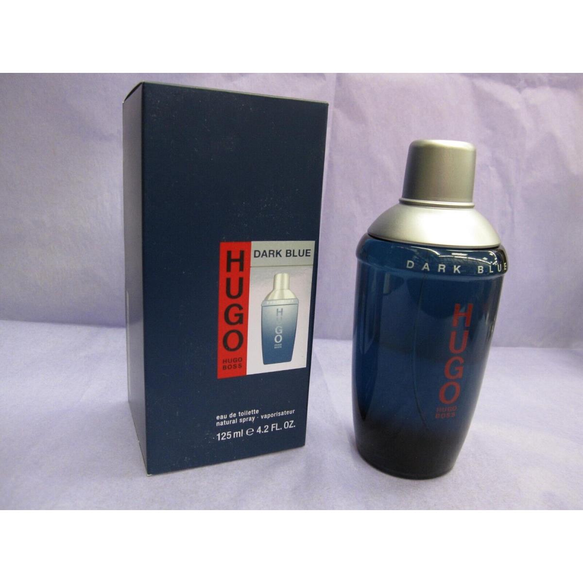 Dark Blue Hugo by Hugo Boss 4.2 FL oz / 125 ML Eau De Toilette Spray