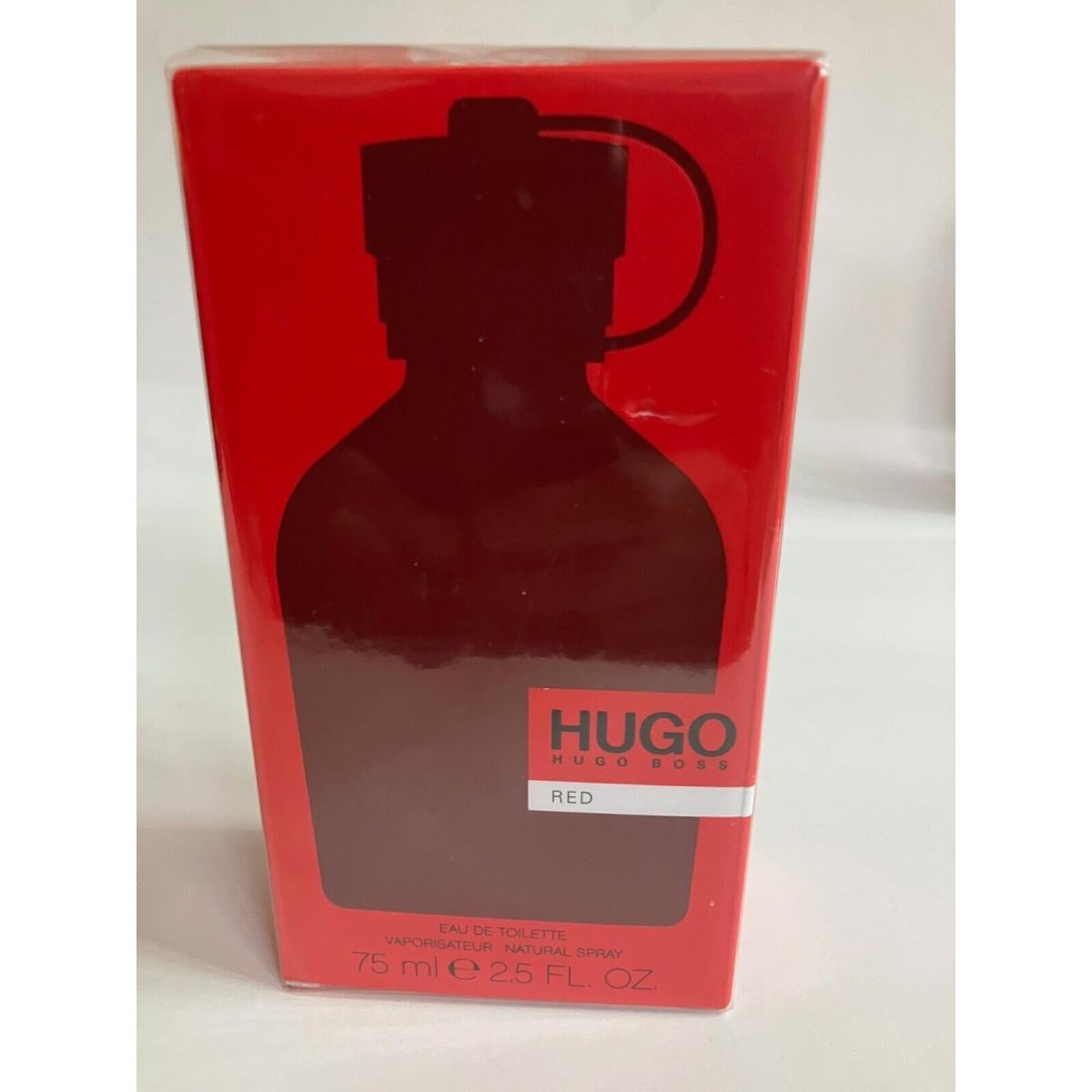 Hugo Red by Hugo Boss 2.5oz Edt Spray For Men Rare