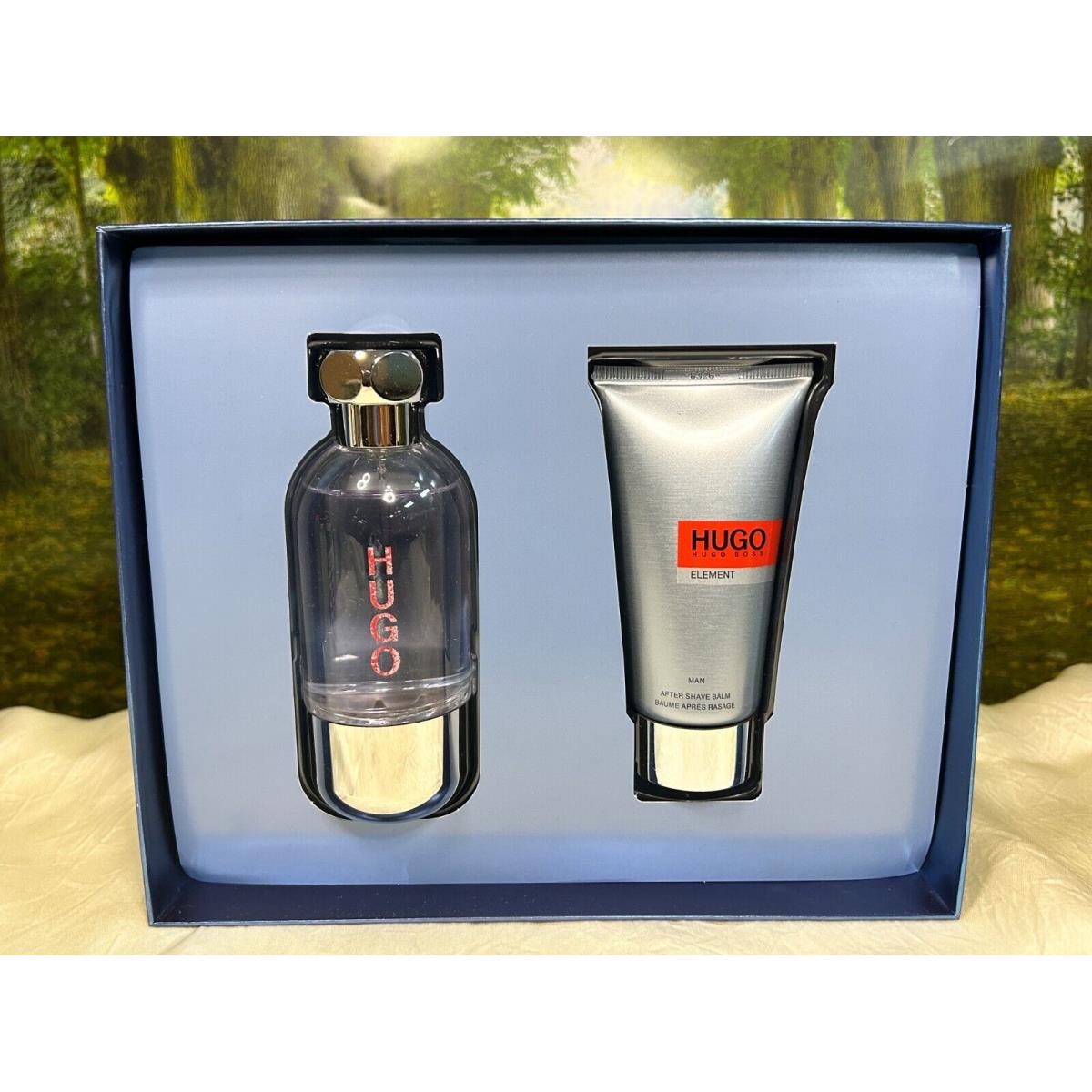 Hugo Boss 90ML Edt Spray/ 75ML Aftershave Balm Gift Set