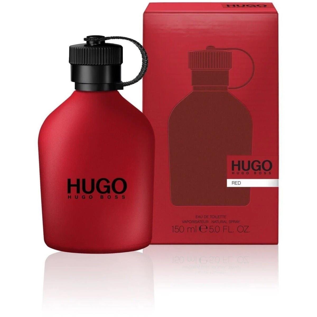 Men Hugo Red by Hugo Boss 5.0 OZ / 150 ML Edt Spray