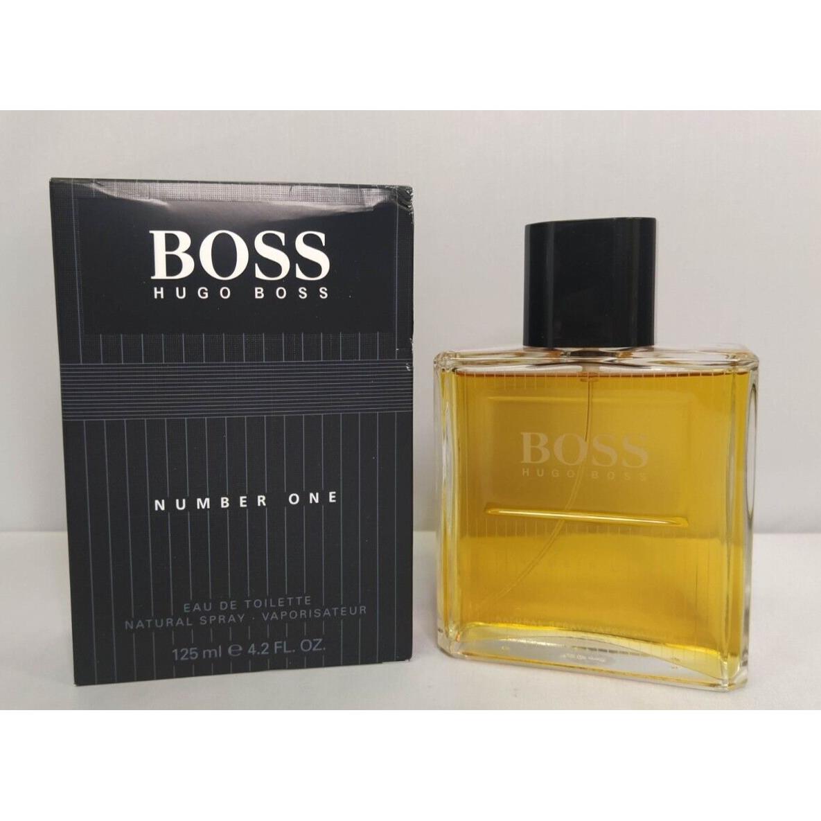 Boss No. 1 125 ML 4.2oz Edt Spray By Hugo Boss. Vintage